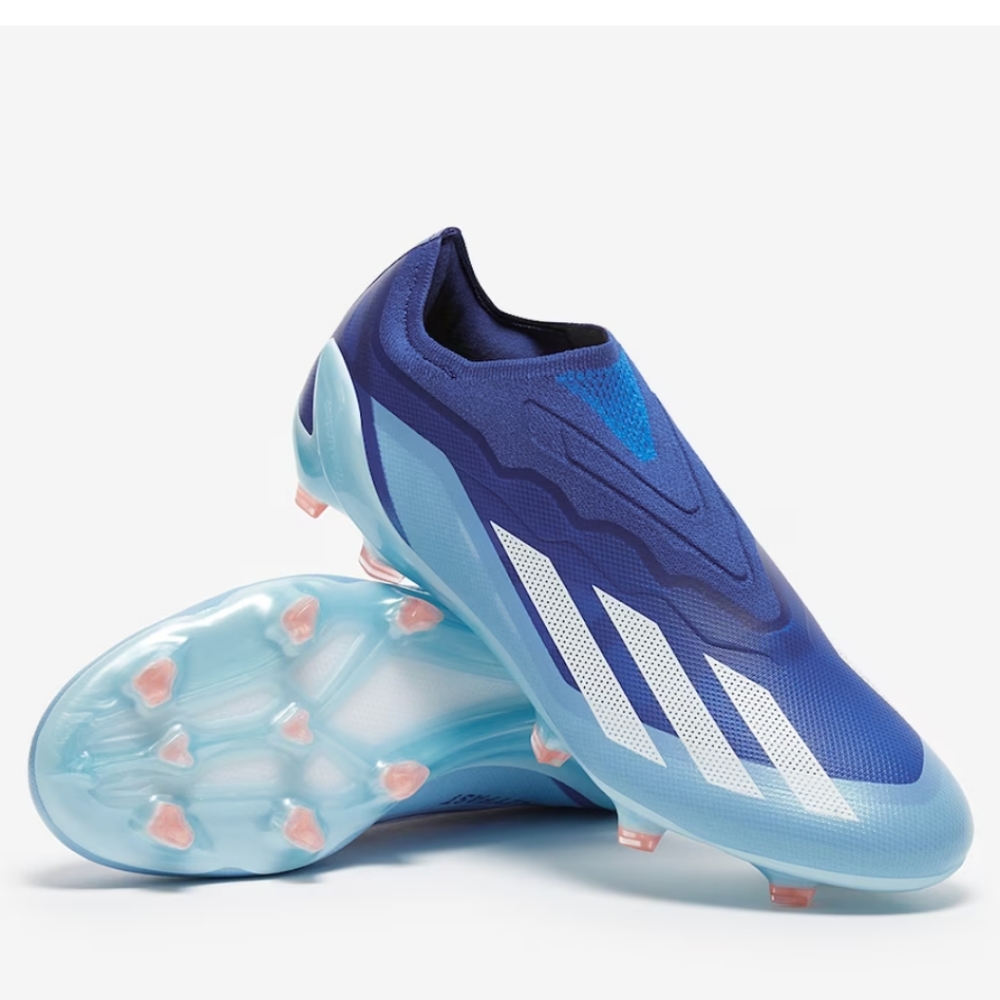 Adidas Crazyfast laceless cleats size 9 - Picture 2 of 8